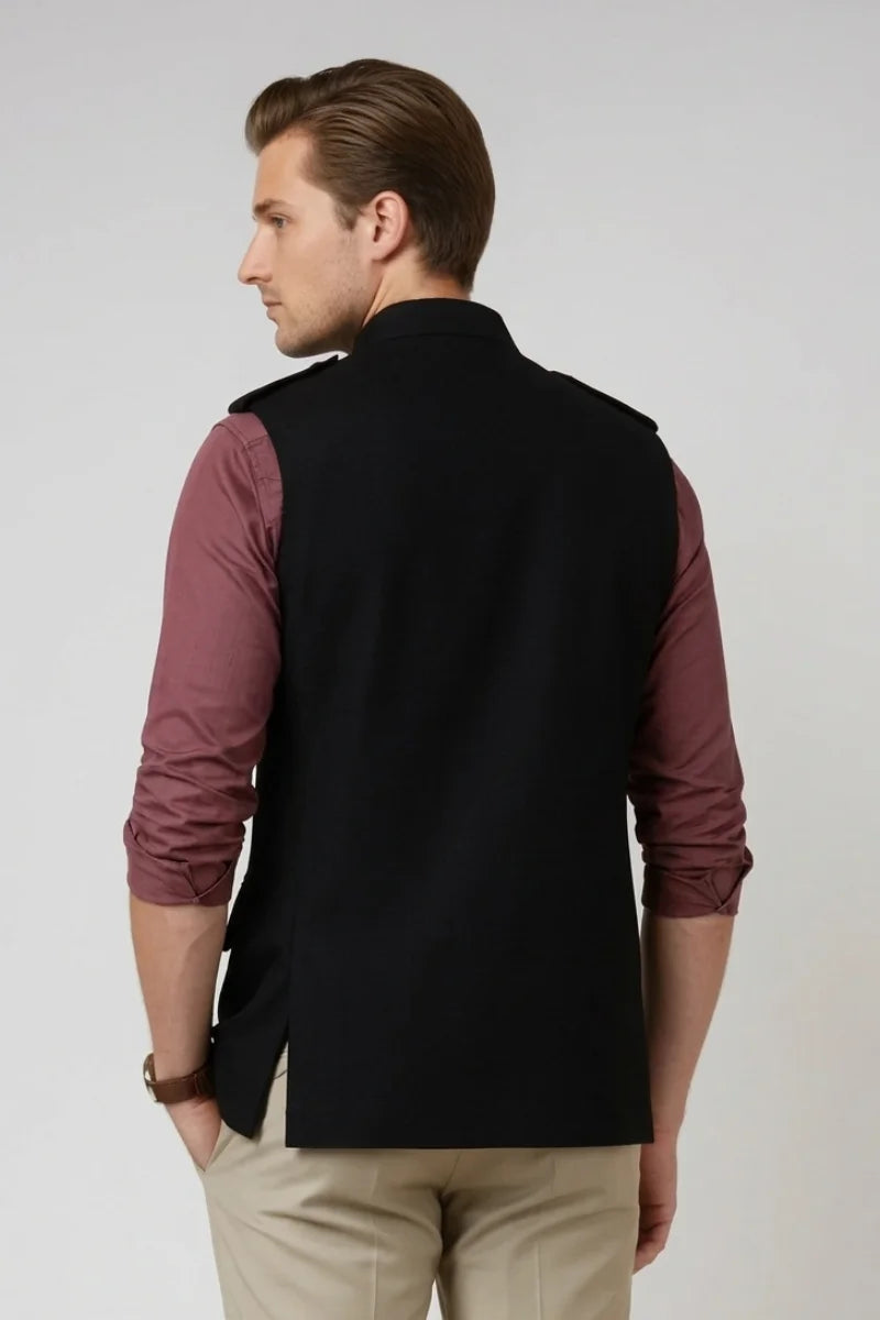 Hunter formal jacket for stylish wear  jacket-Back