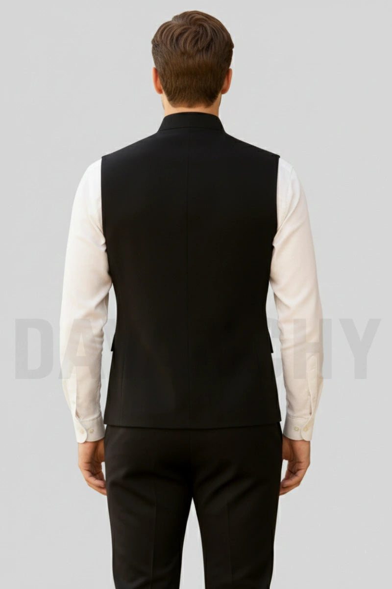 Men traditional trendy jacket for men-back