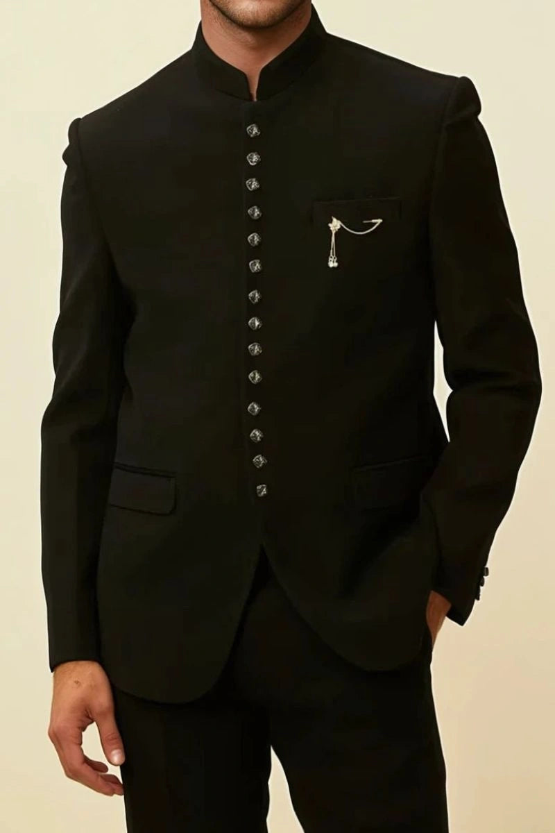 men-two-piece-suit-black-jodhpuri-suit-vintage-royal-custom-suit