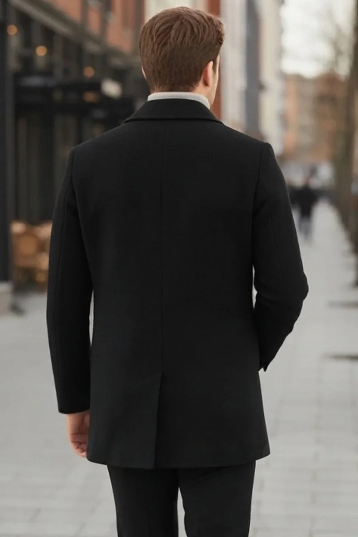Winter outerwear classic coat for men