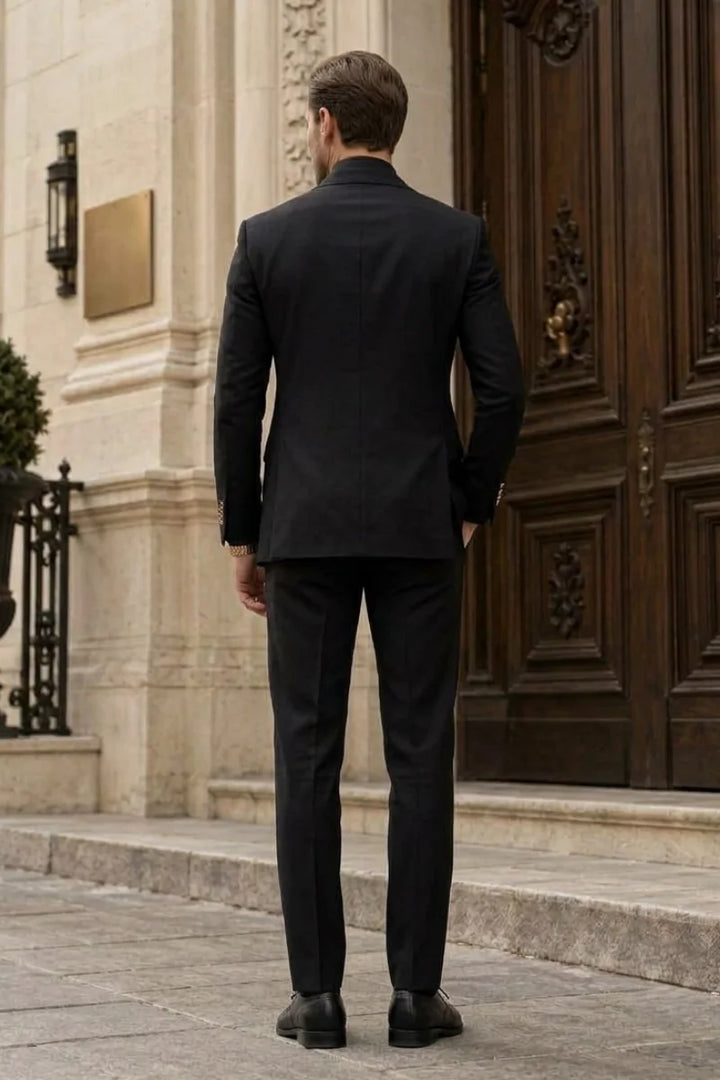 Night Party Wear Suit For Men-Back