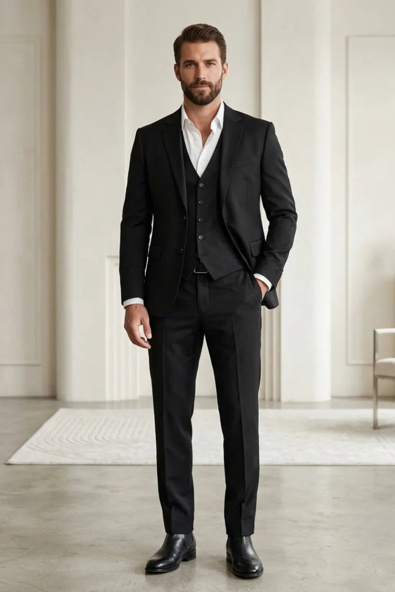 Wedding and Grooms Wear Custom Suit-Front