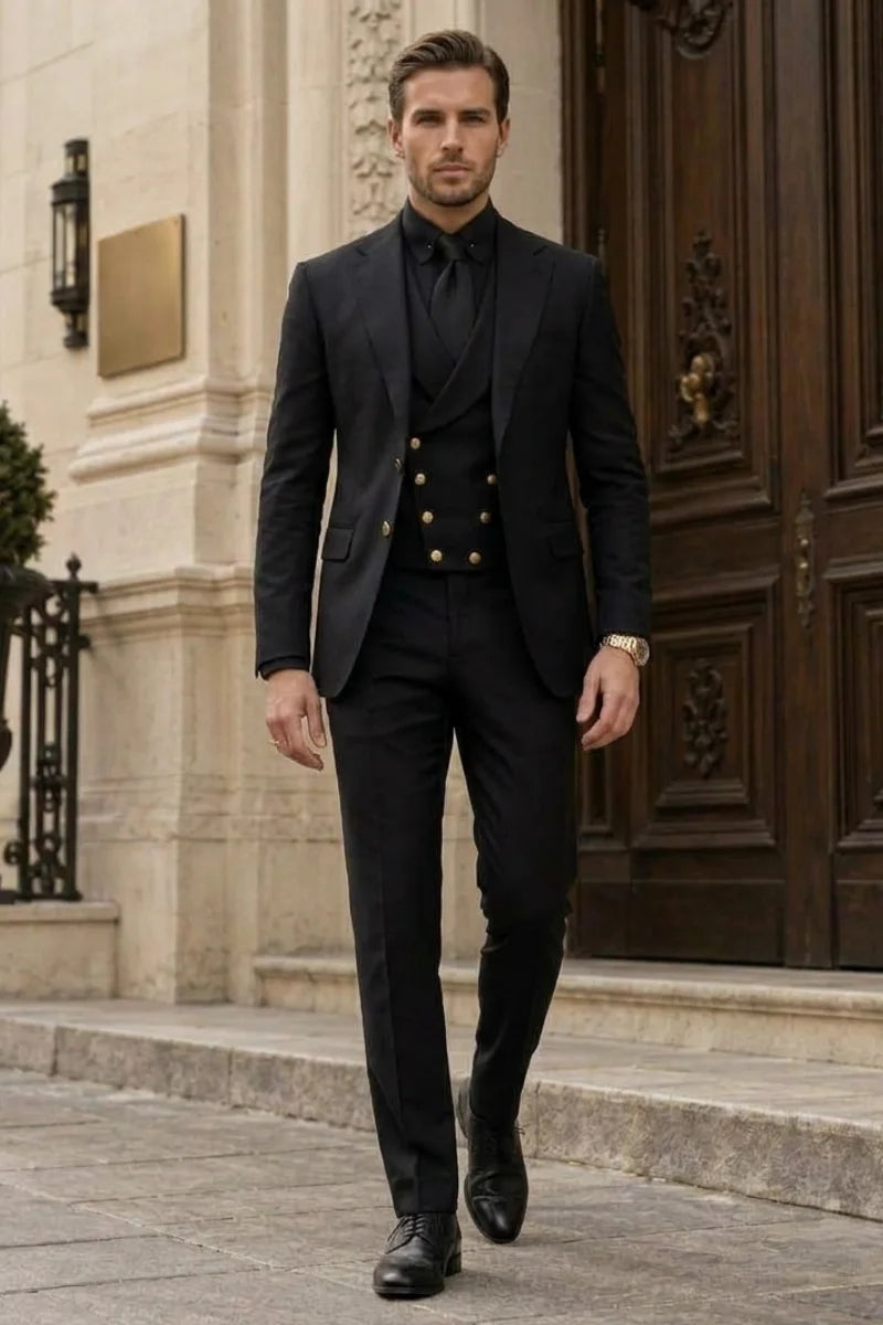 Black Tie Event Wear Outfit For Men&