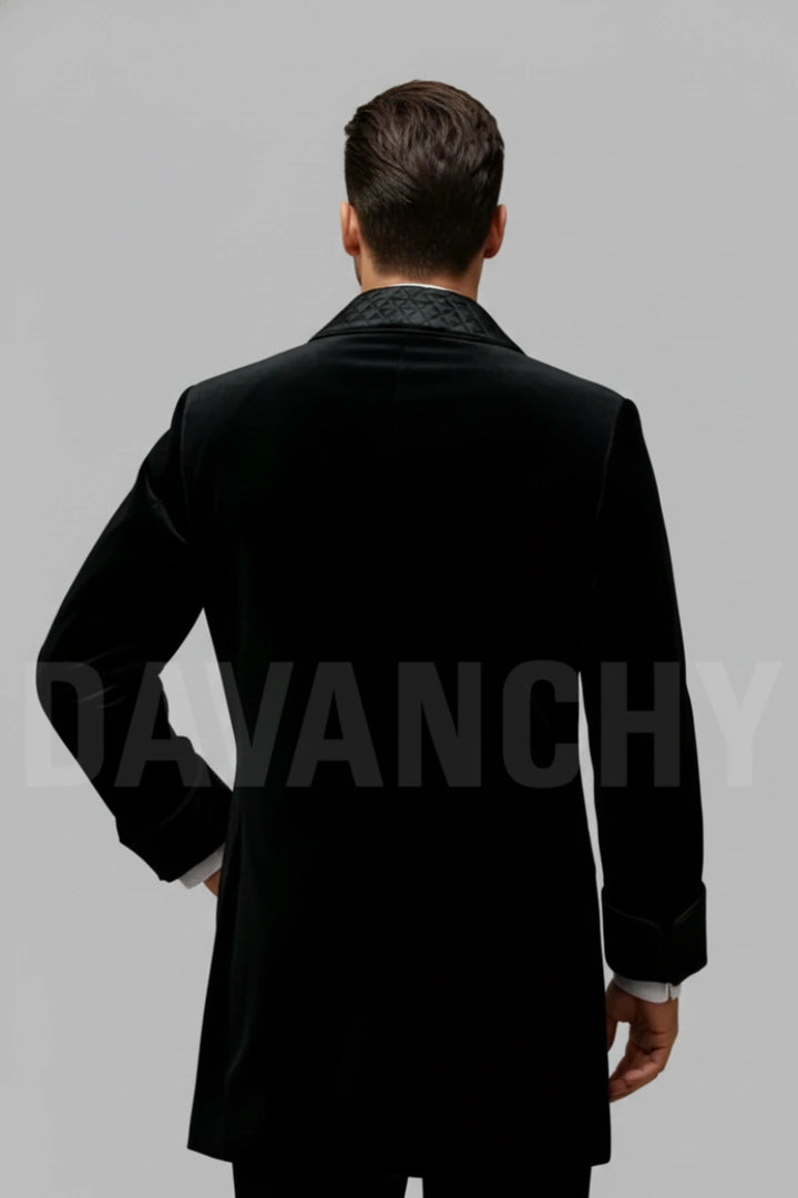 Winter outerwear stylish coat-Back