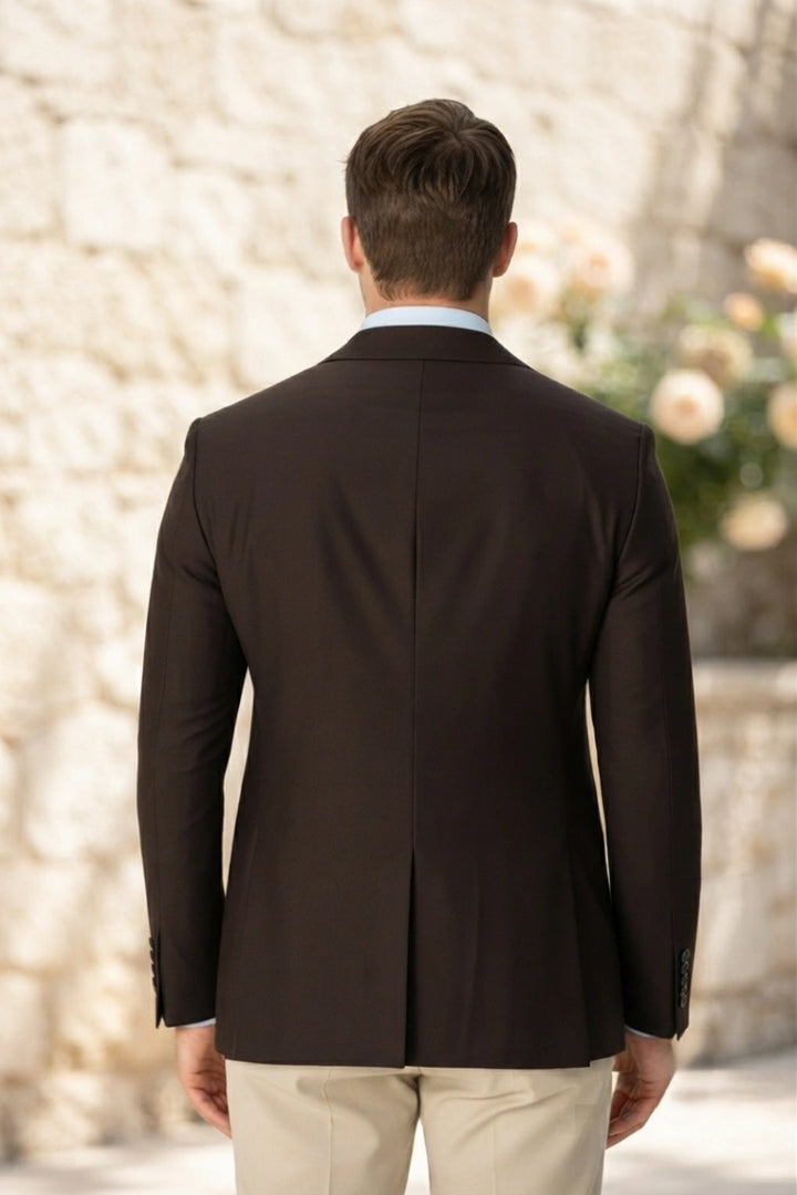 Men formal blazer-Back