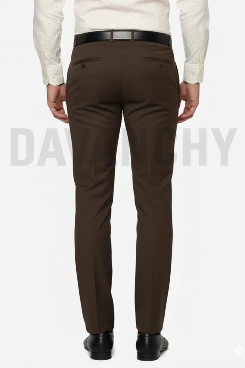 Formal Stylish Pant For Men-Back