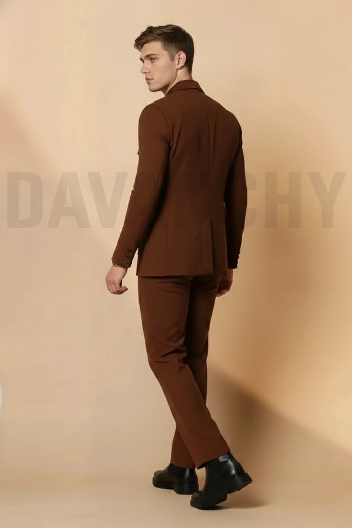 Men Premium Safari Suit-Back