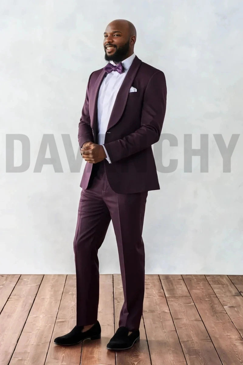 men-single-breasted-purple-suit-groom-wedding-wear-two-piece-suit