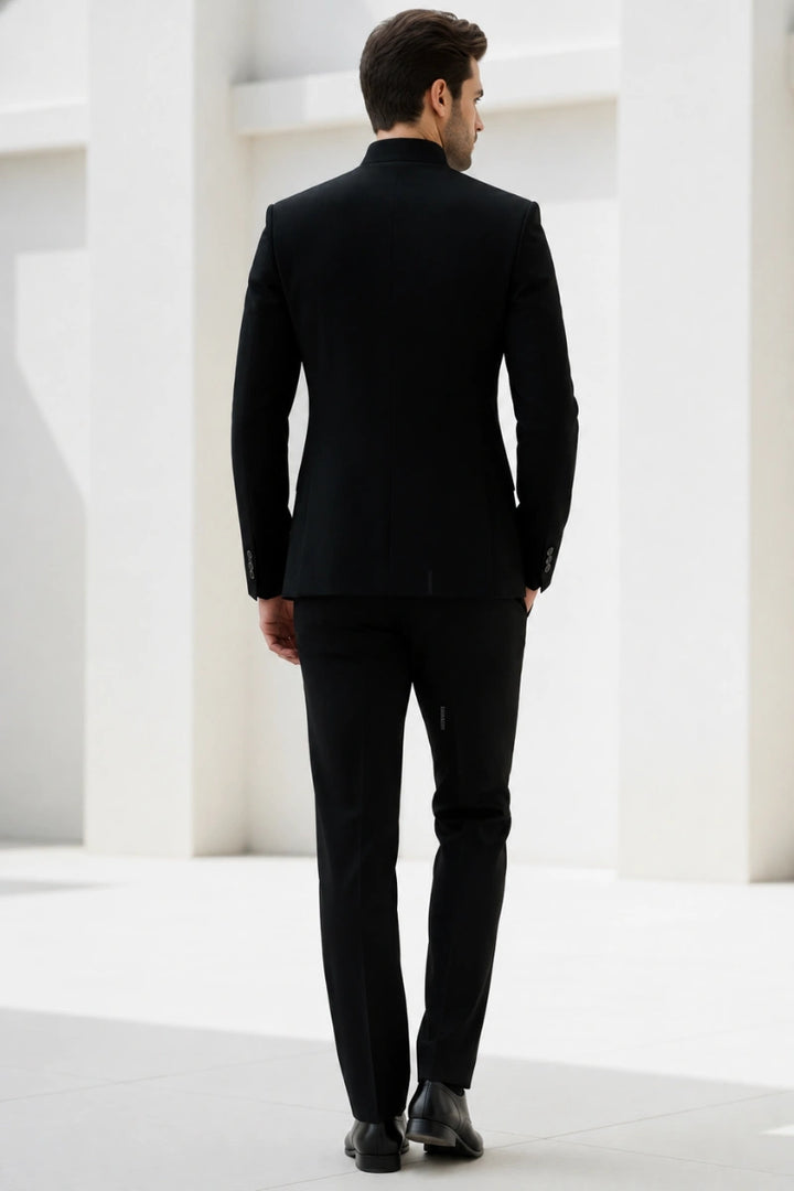 Wedding and Party Wear Designer Two Piece Suit-Back