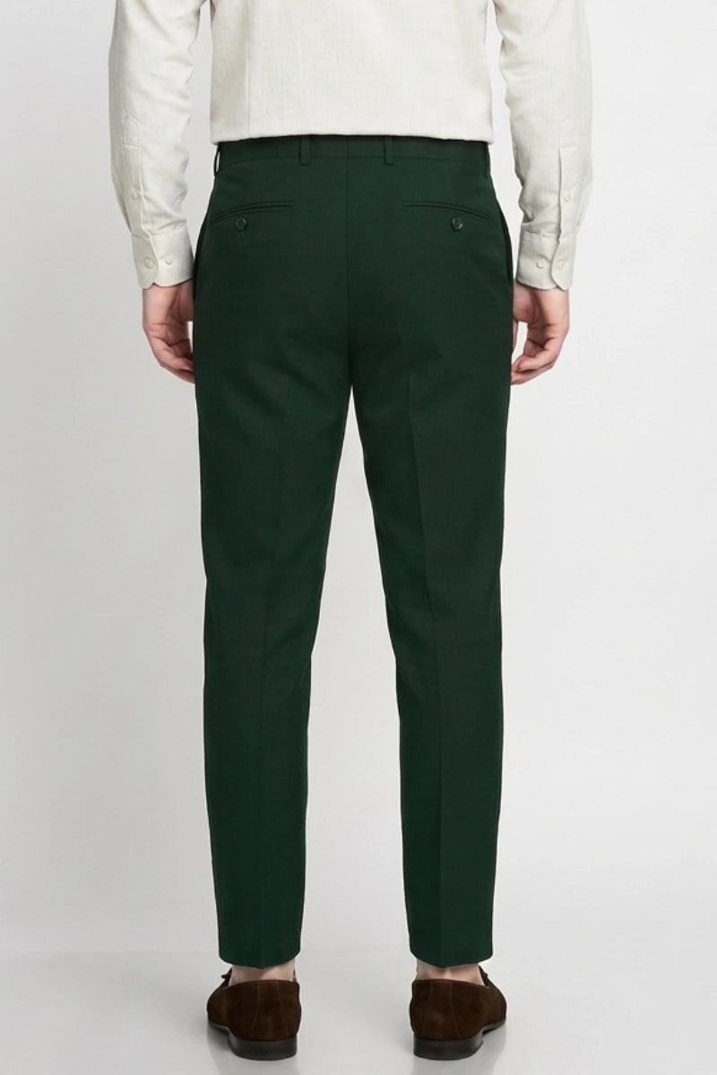 Men Stylish Formal and Office Wear Trouser-Back