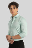 Formal Shirt Men Office Shirt Mint Green Party Wear Shirt Him DaVanchy