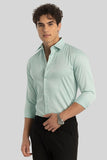 Formal Shirt Men Office Shirt Mint Green Party Wear Shirt Him DaVanchyFormal Shirt Men Office Shirt Mint Green Party Wear Shirt Him DaVanchy