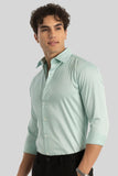 Formal Shirt Men Office Shirt Mint Green Party Wear Shirt Him DaVanchy