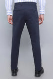 Men Formal Pant Navy Blue Office Pant Party Wear Trouser Him DaVanchy