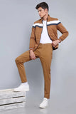 Men Golden Brown Pant By DaVanchy