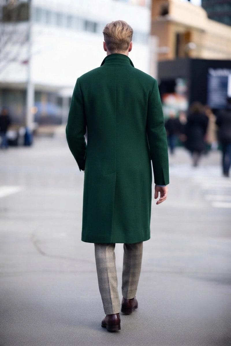 Overcoat for Men -Back