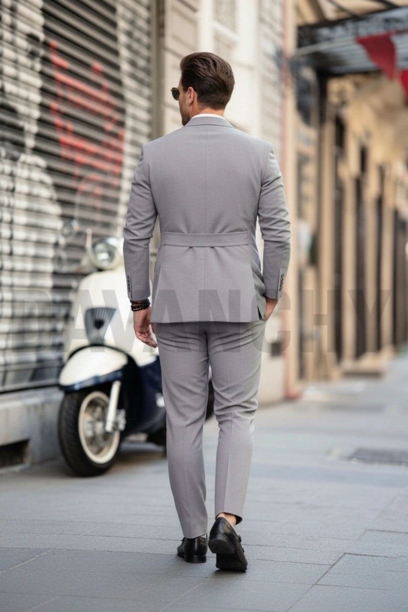 Men Grey Designer Suit