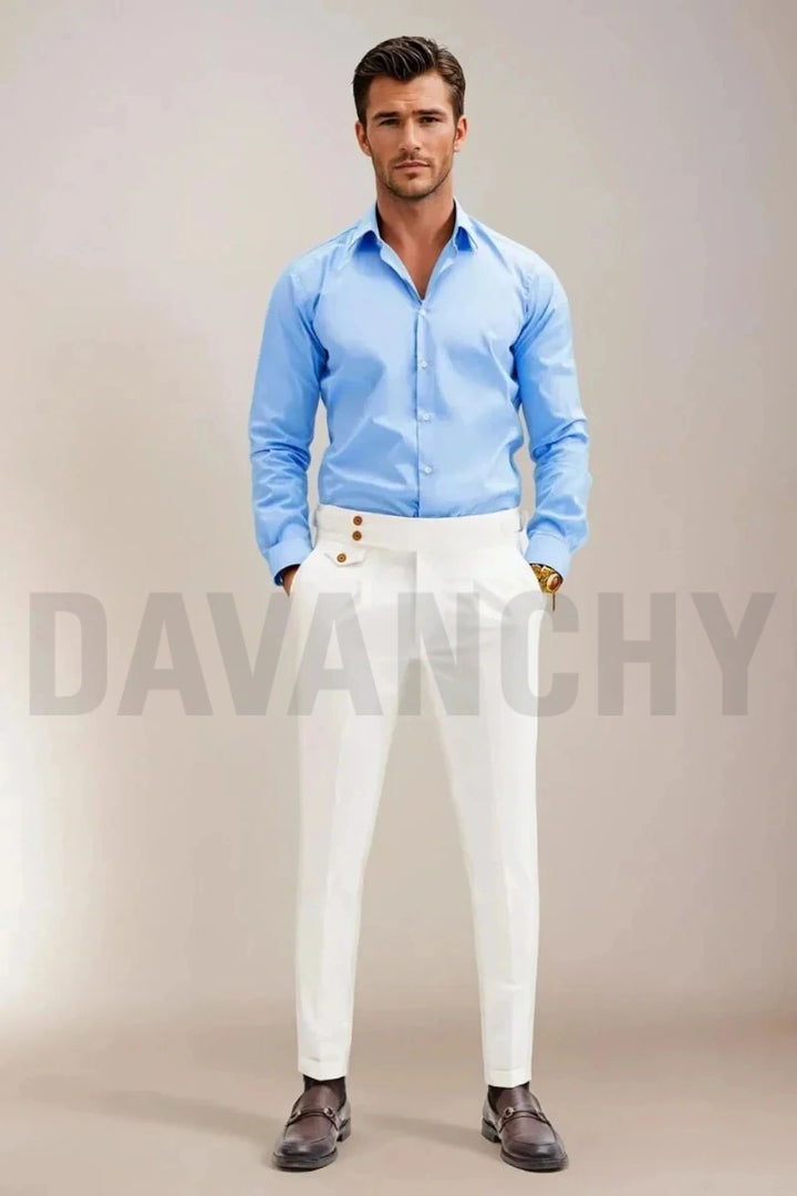 Office and Business Wear Premium Trouser for Men-Front