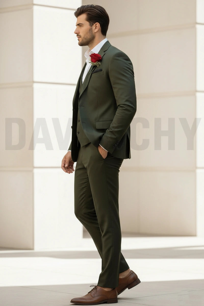 Premium men’s party wear suit-Side