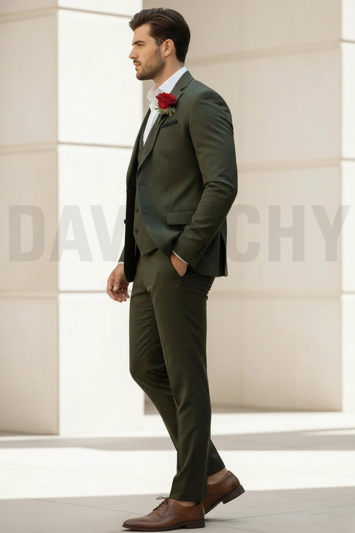 Premium men’s party wear suit-Side