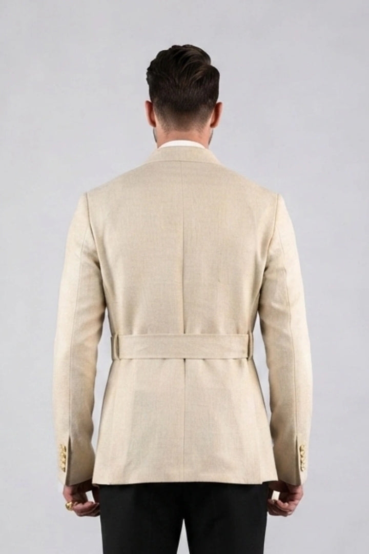 Soft Summer Wear Blazer for Men-Back