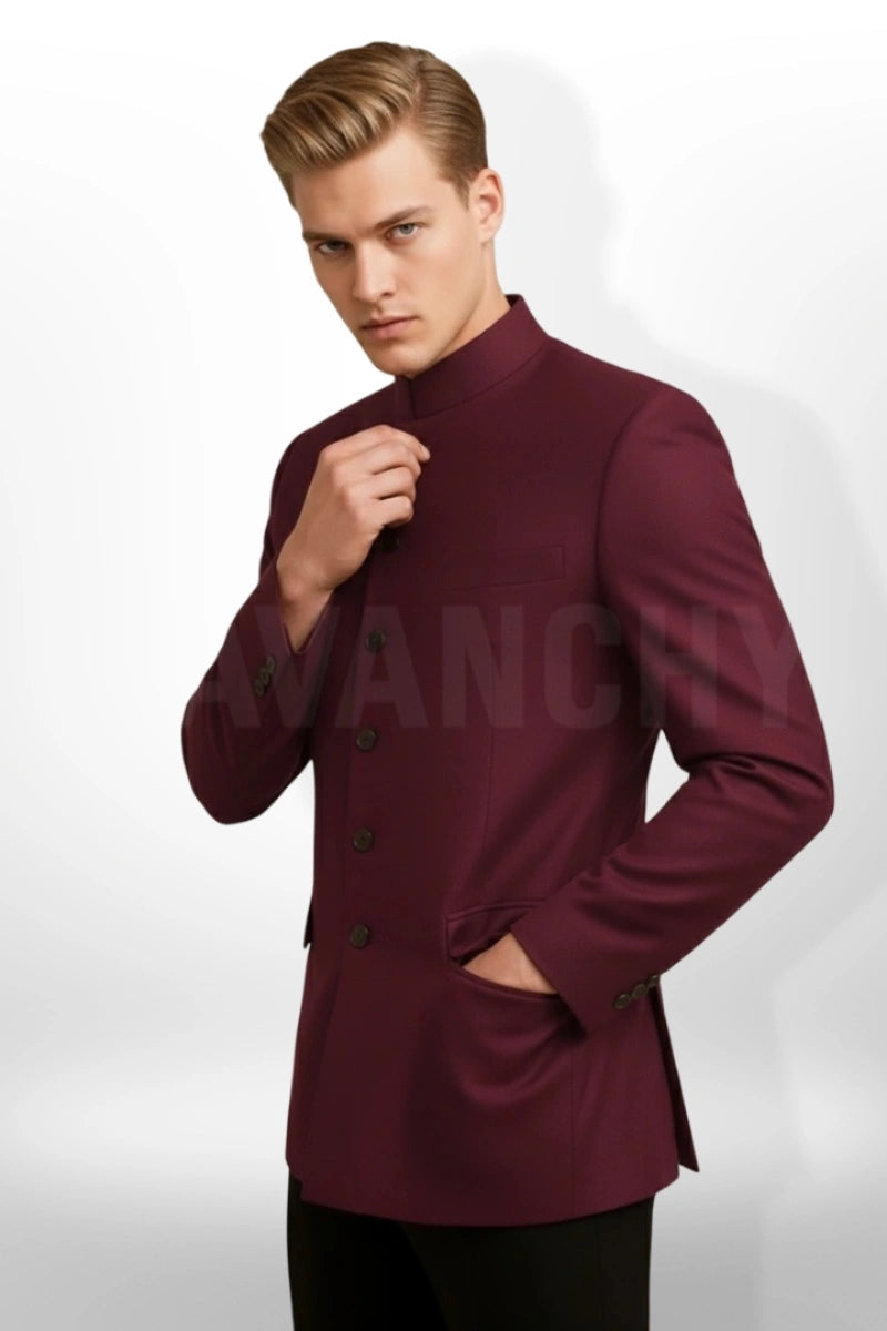 Men jodhpuri blazer-Front