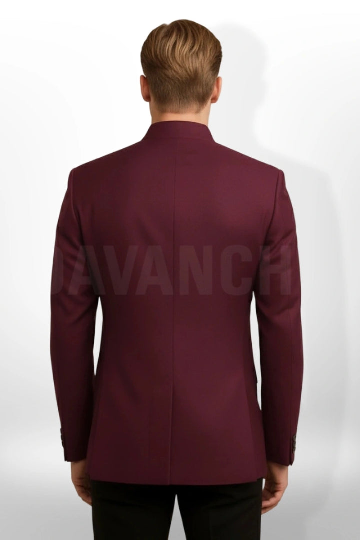 Men classic formal wear coat-Back