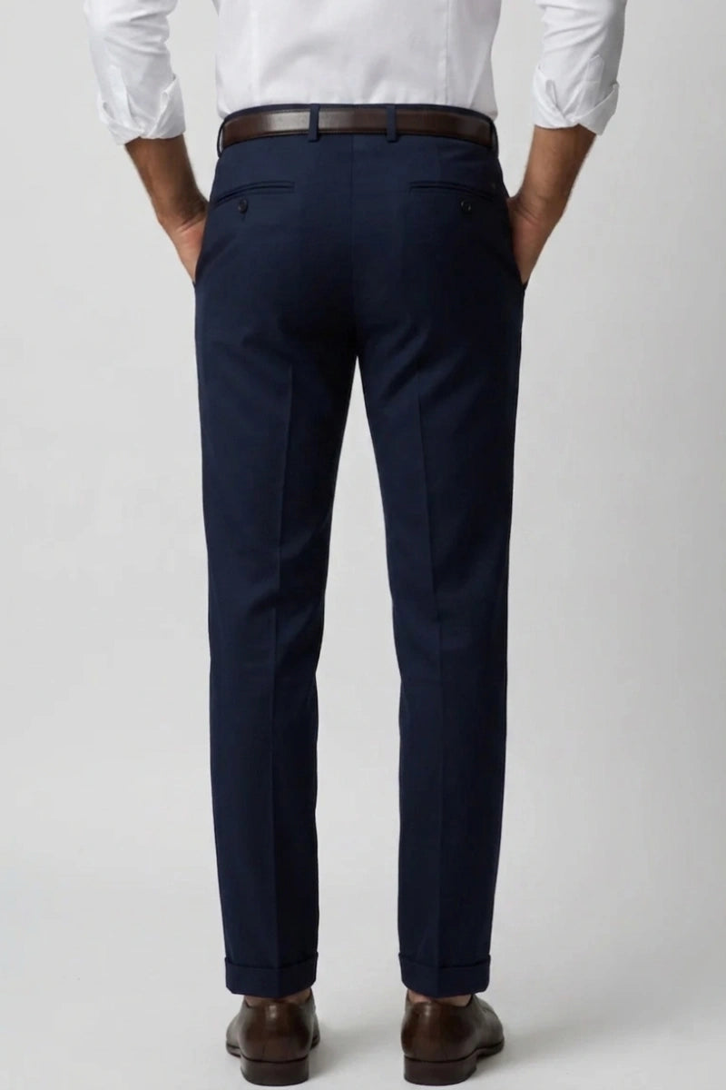 Men Business and Formal Events Wear Pant-Back