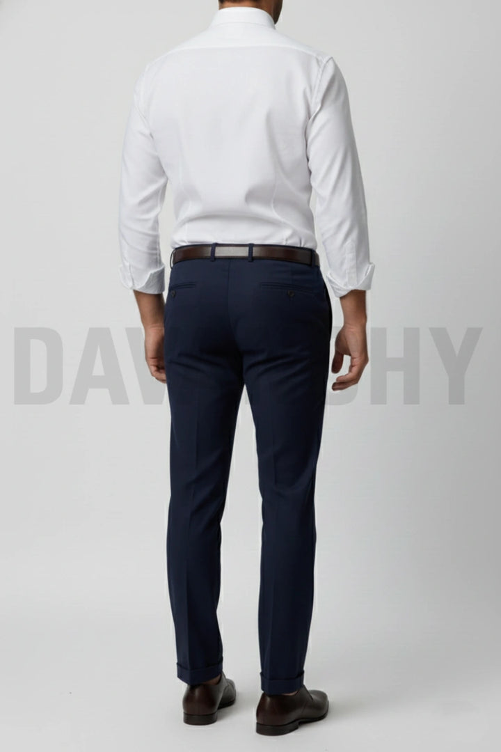 Men Business and Formal Events Wear Pant-Back