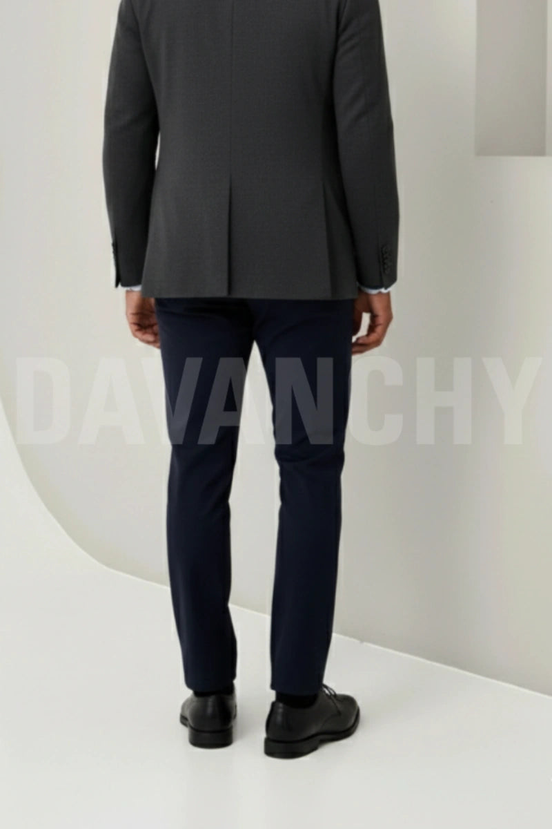 Office and Daily Wear Formal Dress Pant-Back