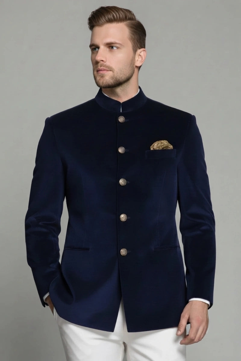  Mandarin Jacket for Men Traditional Wedding Wear