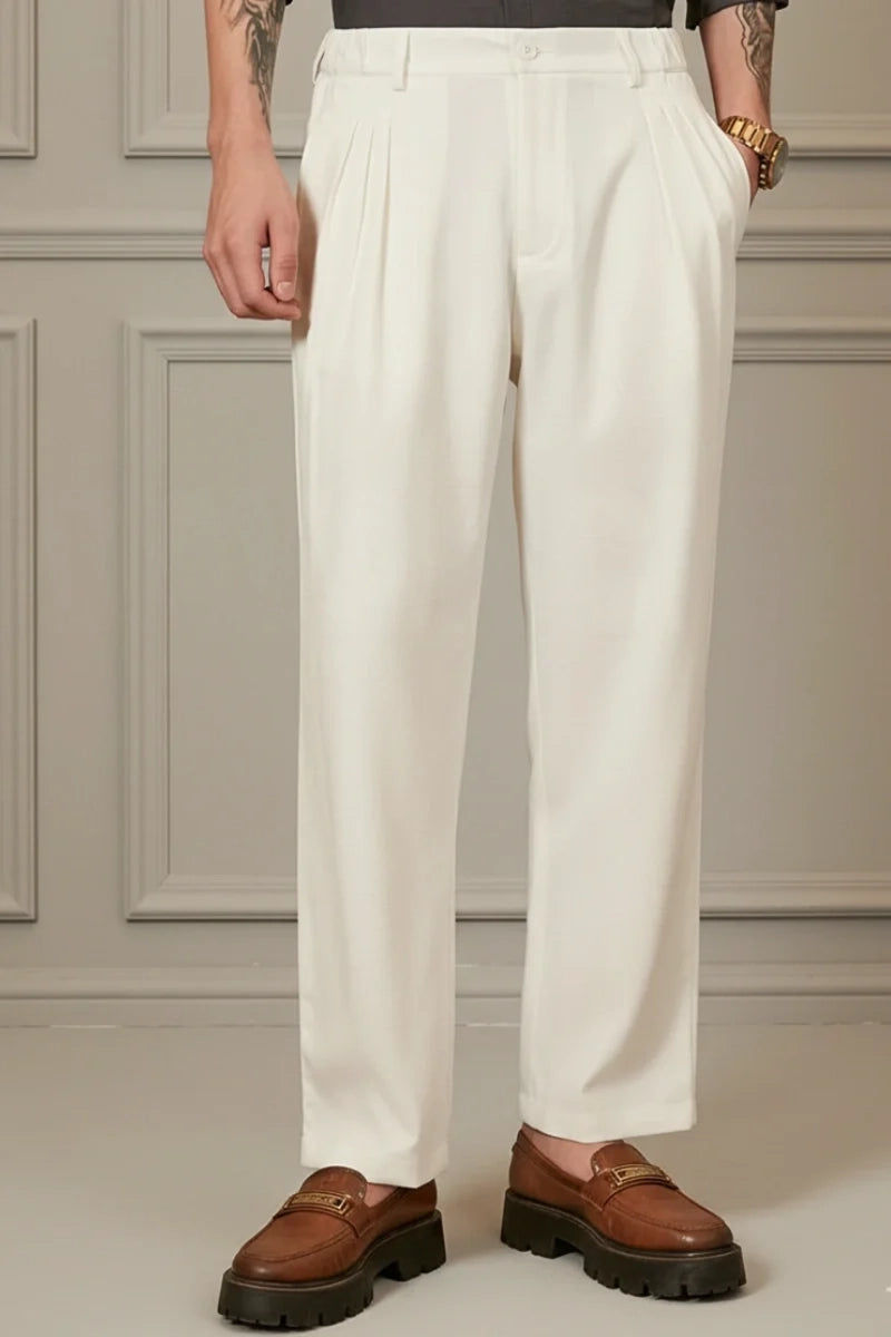 Men Premium Loose Fit Trouser-Front