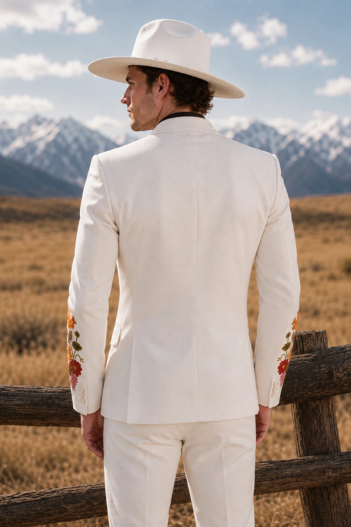 Wedding and Cocktail Wear Premium Designer Blazer for men-Back