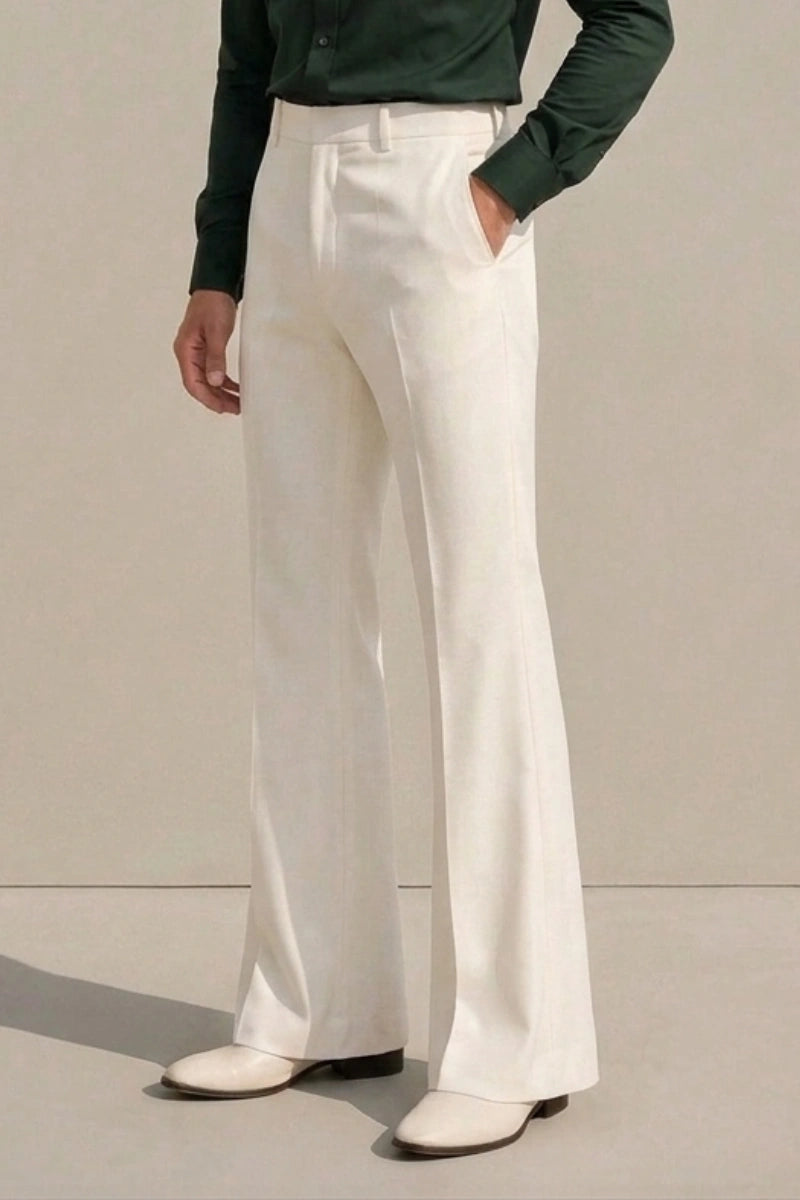 Off White Designer Trousers For Men (Side)
