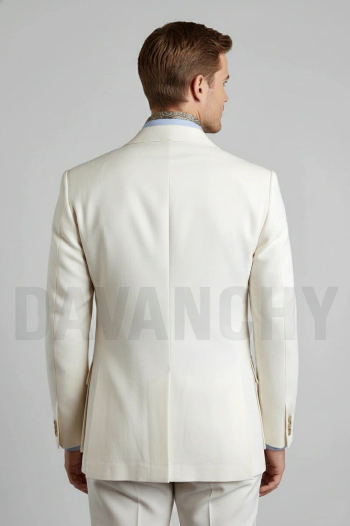 Business casual blazer men-Back