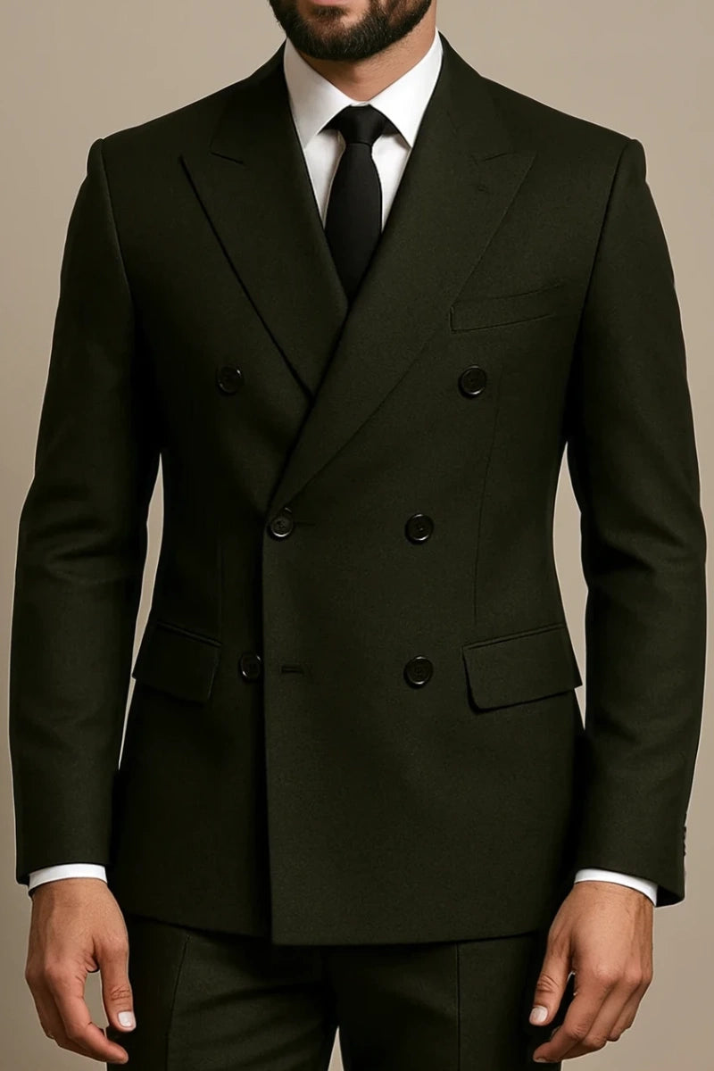 men-olive-green-double-breasted-suit-business-wear-formal-suit