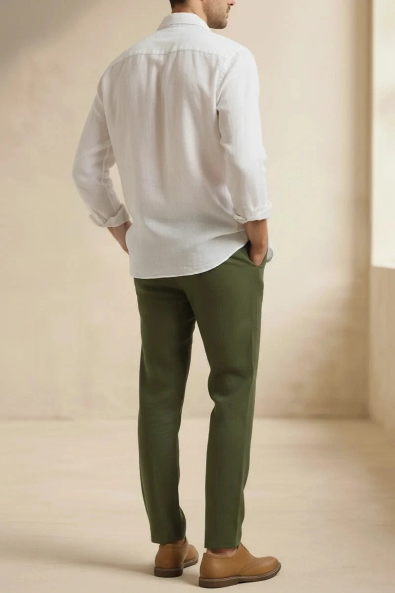 Summer Outing and Travel Wear Relax Fit Trouser-Back