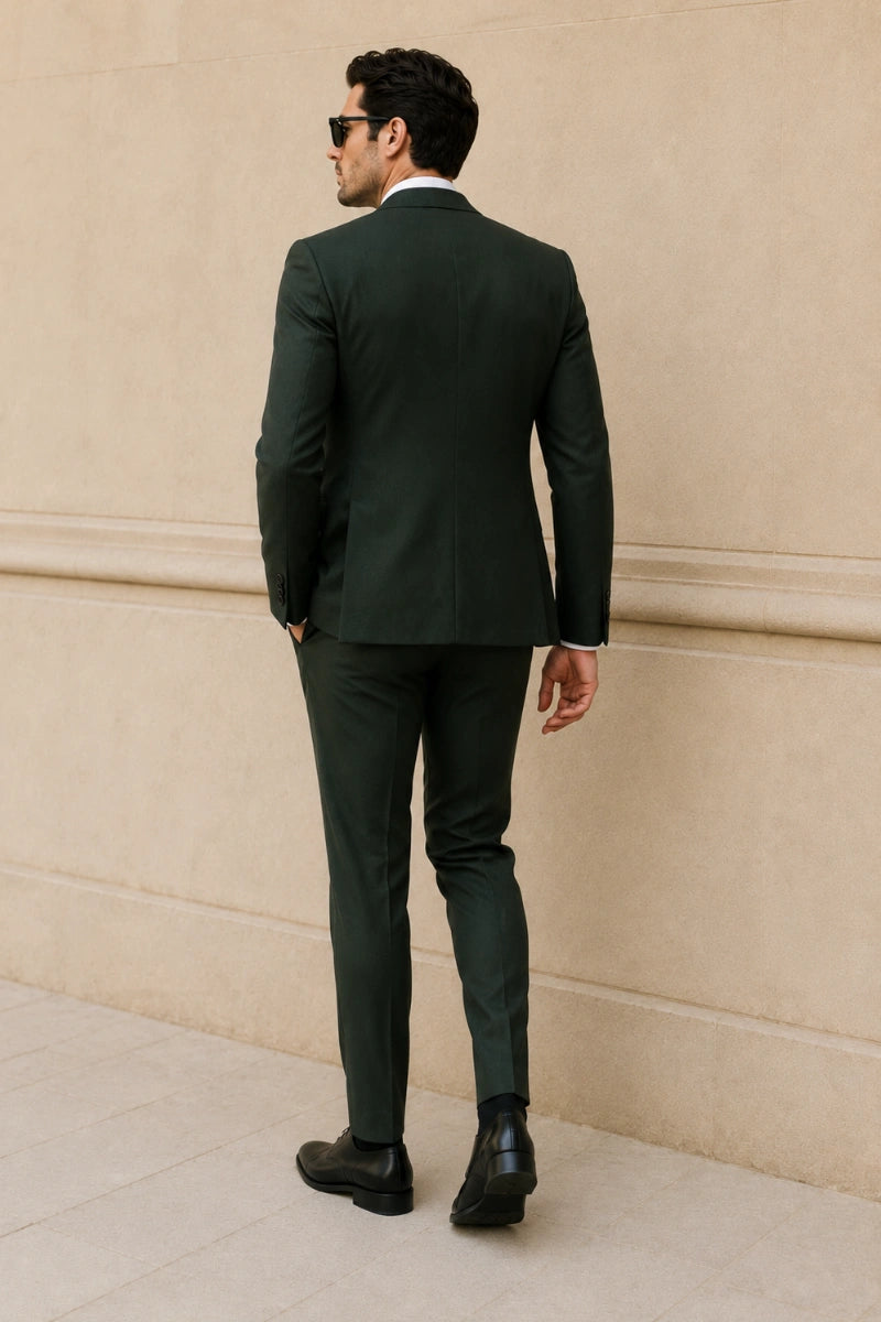 Premium Three Piece Suit for Men-Back