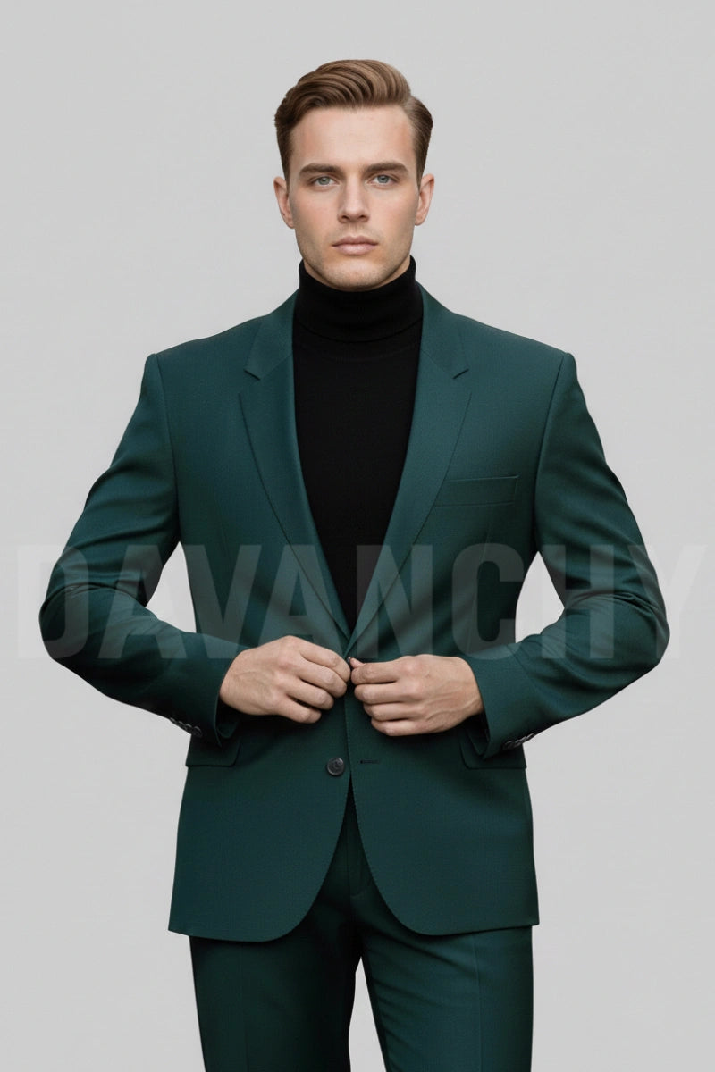Two Piece Formal Suit Set-Front