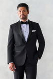 Men Black Suit Tuxedo Style Suit Wedding Tuxedo Suit Prom Wear DaVanchy 