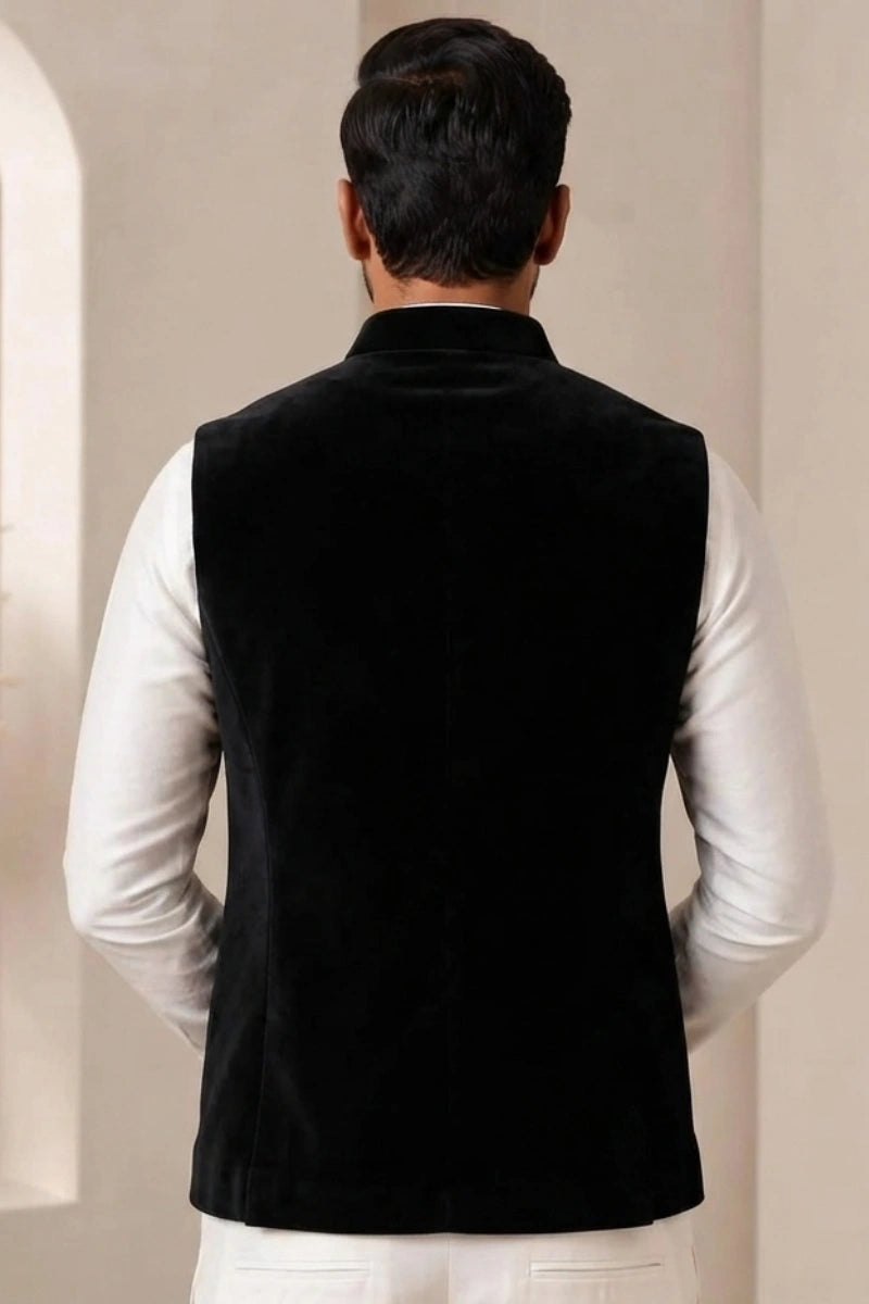 Velvet Nehru Jacket
