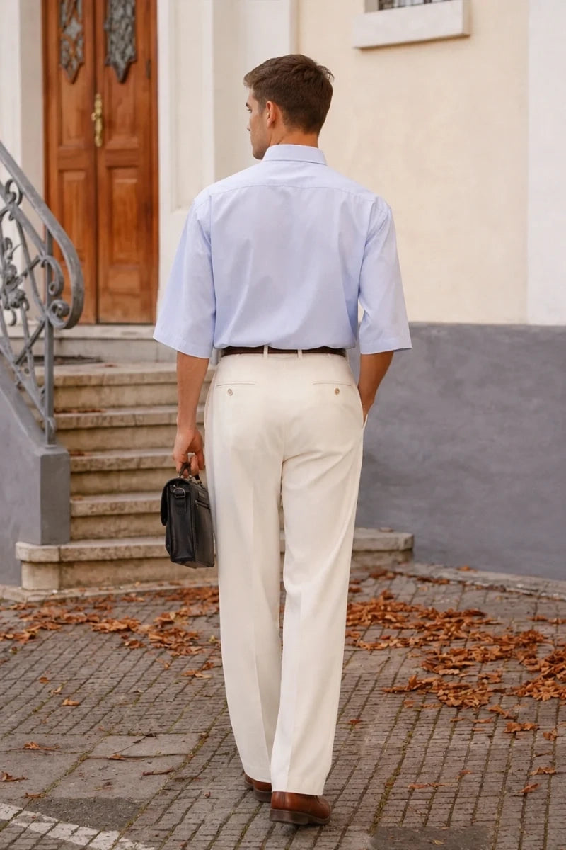 Off White Gentlemen Style Trouser -Back