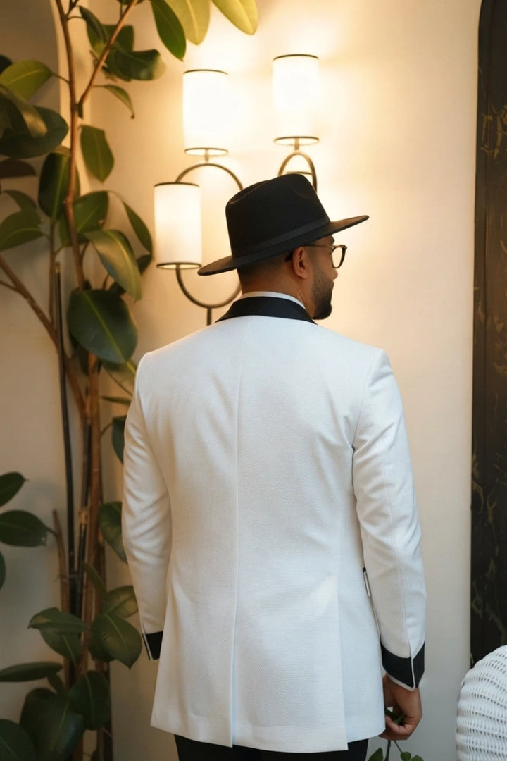 Men designer party wear coat-Back