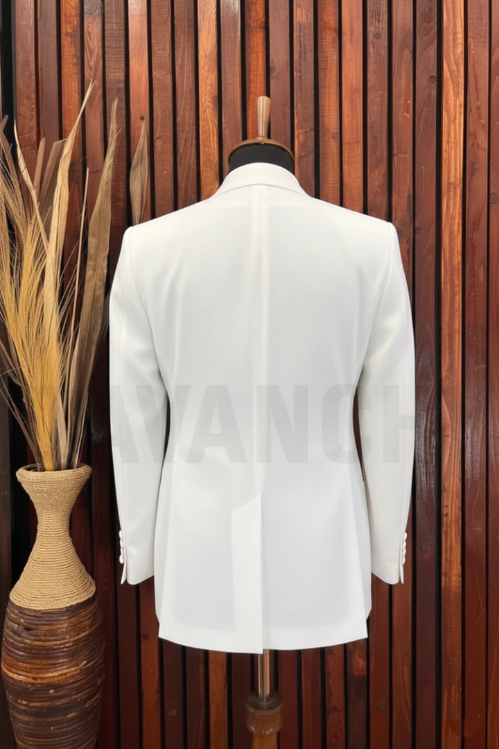 Men Dinner and Party Wear Coat-Back
