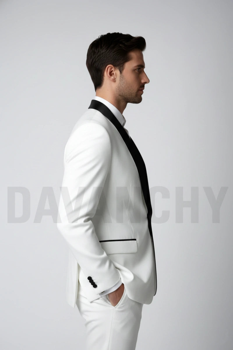 Men Premium Wedding Wear Coat-Side