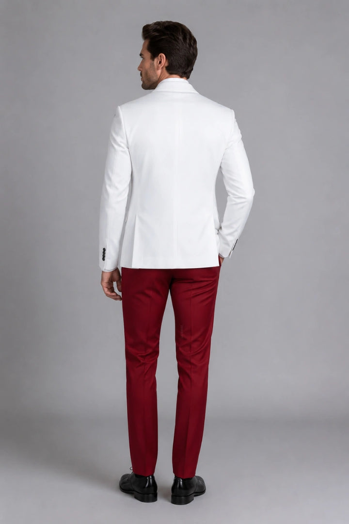 Wedding and Party Wear Bespoke Custom made Outfit-Back