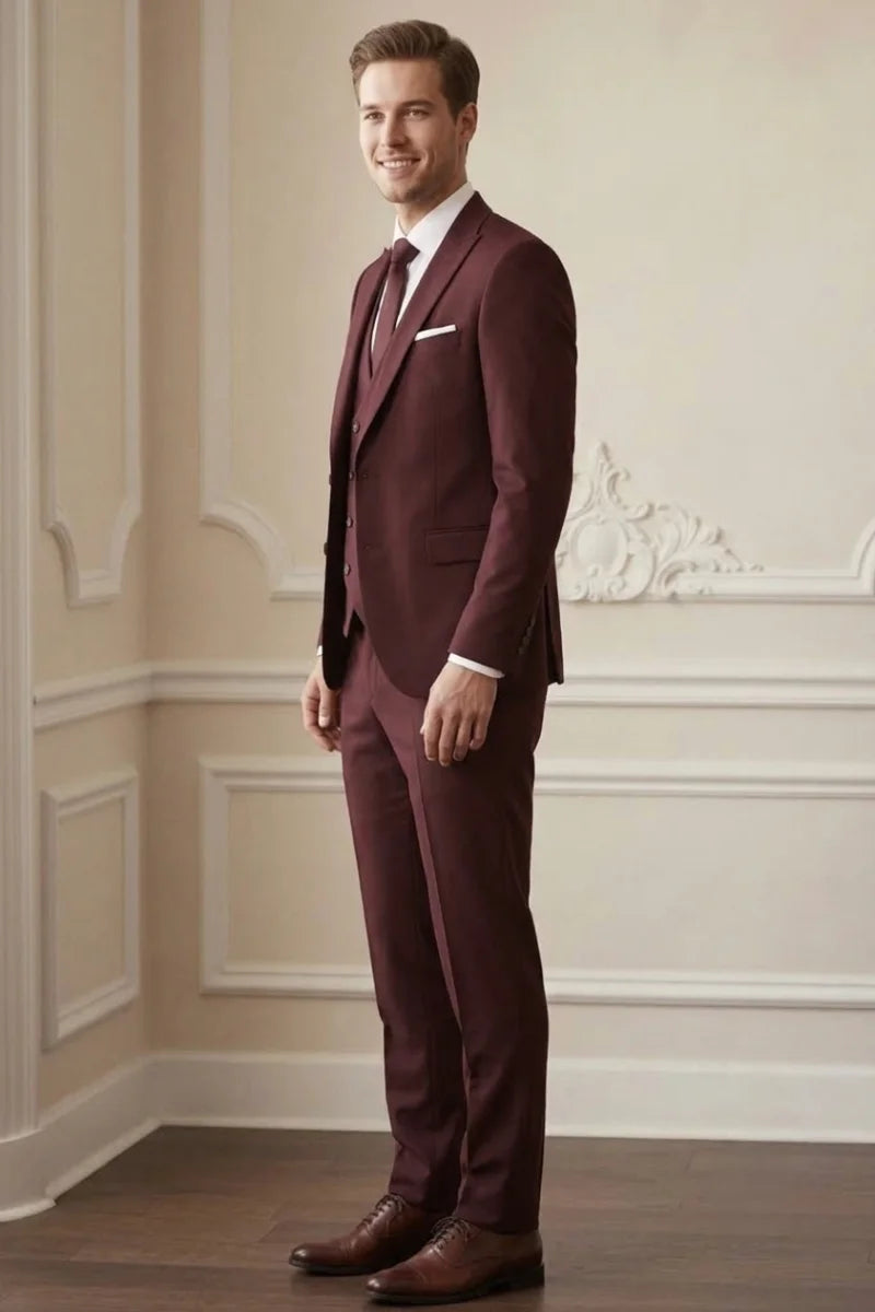 Wine Suit For Men's (Side)