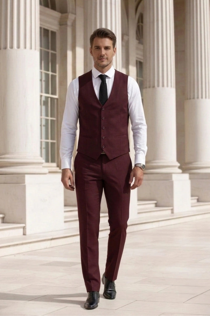 Wine Stylish Groom&