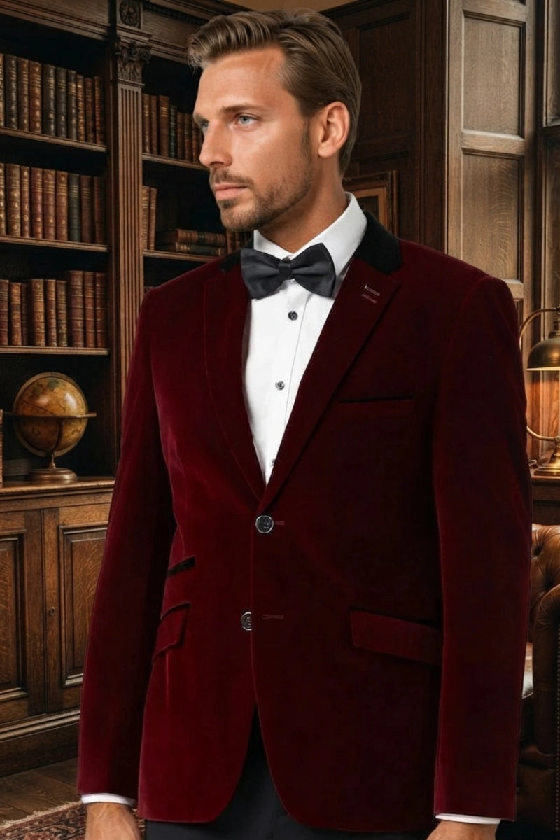 Men Stylish Coat Premium Velvet Side 
