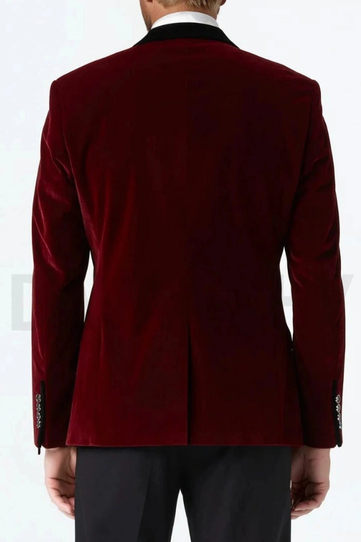 Men Stylish Designer Blazer for Proms Parties and Dinner Wear-Back